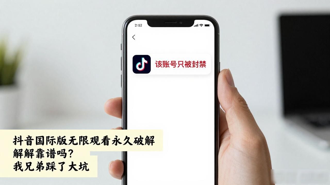 抖音国际版无限观看永久破解靠谱吗？我兄弟踩了大坑