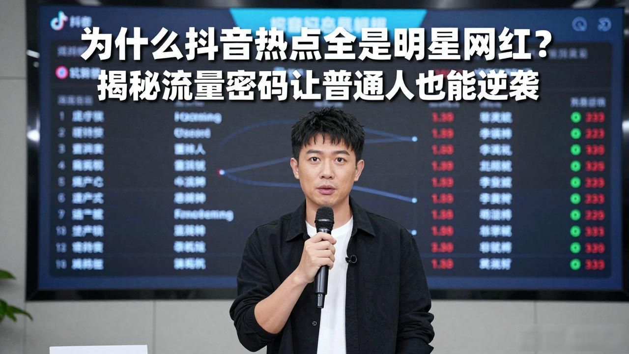 抖音十大红网红代表作_抖音热门网红_为什么抖音热点全是明星和网红呢,
